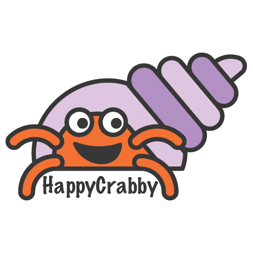 Happy Crabby Logo / Home Page Link